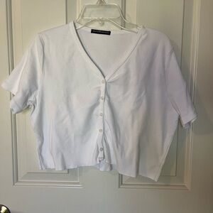 Brandy Melville White Button Down